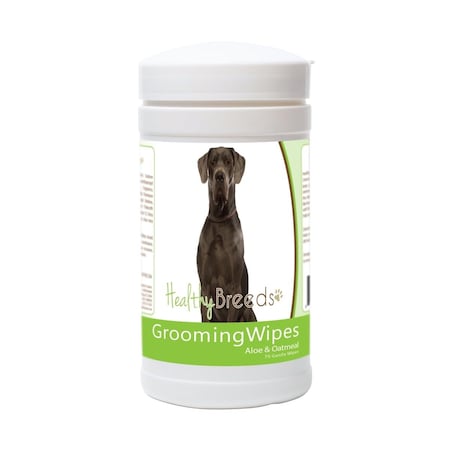 Healthy Breeds Great Dane Grooming Wipes - 70 Count, 70PK 840235173281